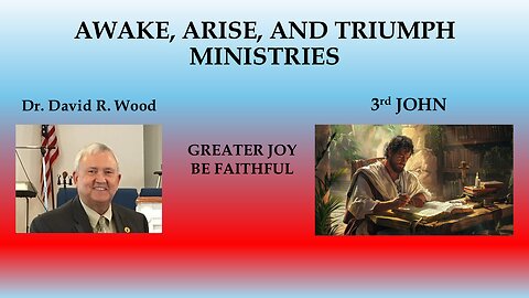 3rd JOHN - GREATER JOY