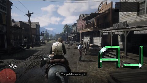 Red Dead Redemption 2 - Never talk maggot to the Deputy