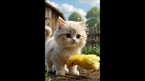 Ragdoll Kitten Saved from hawk