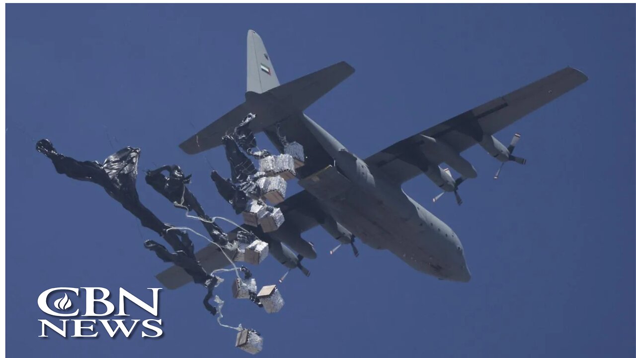IDF Airdrops Aid over Gaza; Netanyahu Addresses Christian Persecution Accusations - CBN NewsWatch July 28, 2025
