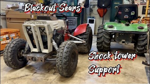 SHOCK Tower Support! Blackout Edition Sears Mud Mower