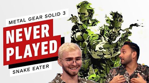 Is Metal Gear Solid 3 - Snake Eater One of the Greatest Games Ever Made_