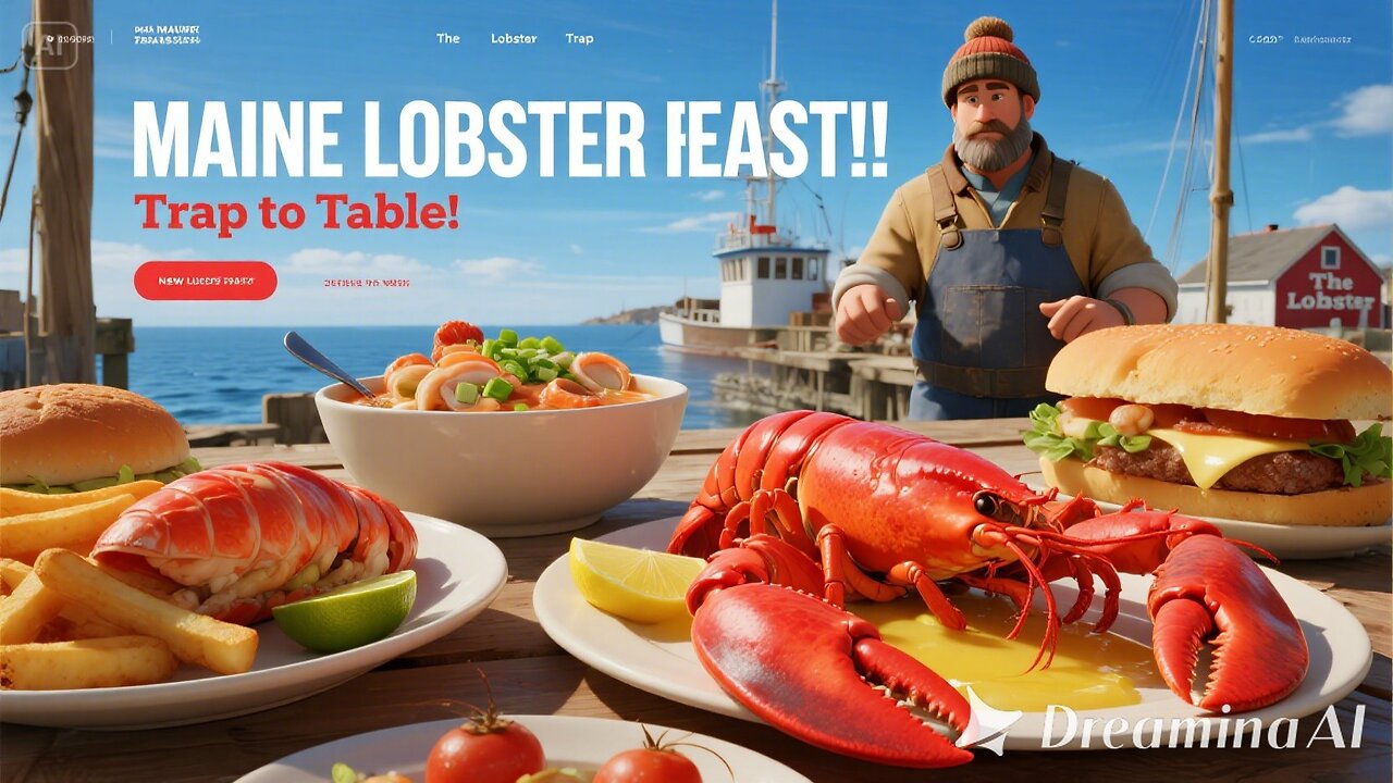 How Lobstermen Trap Giant Lobsters in Maine!!