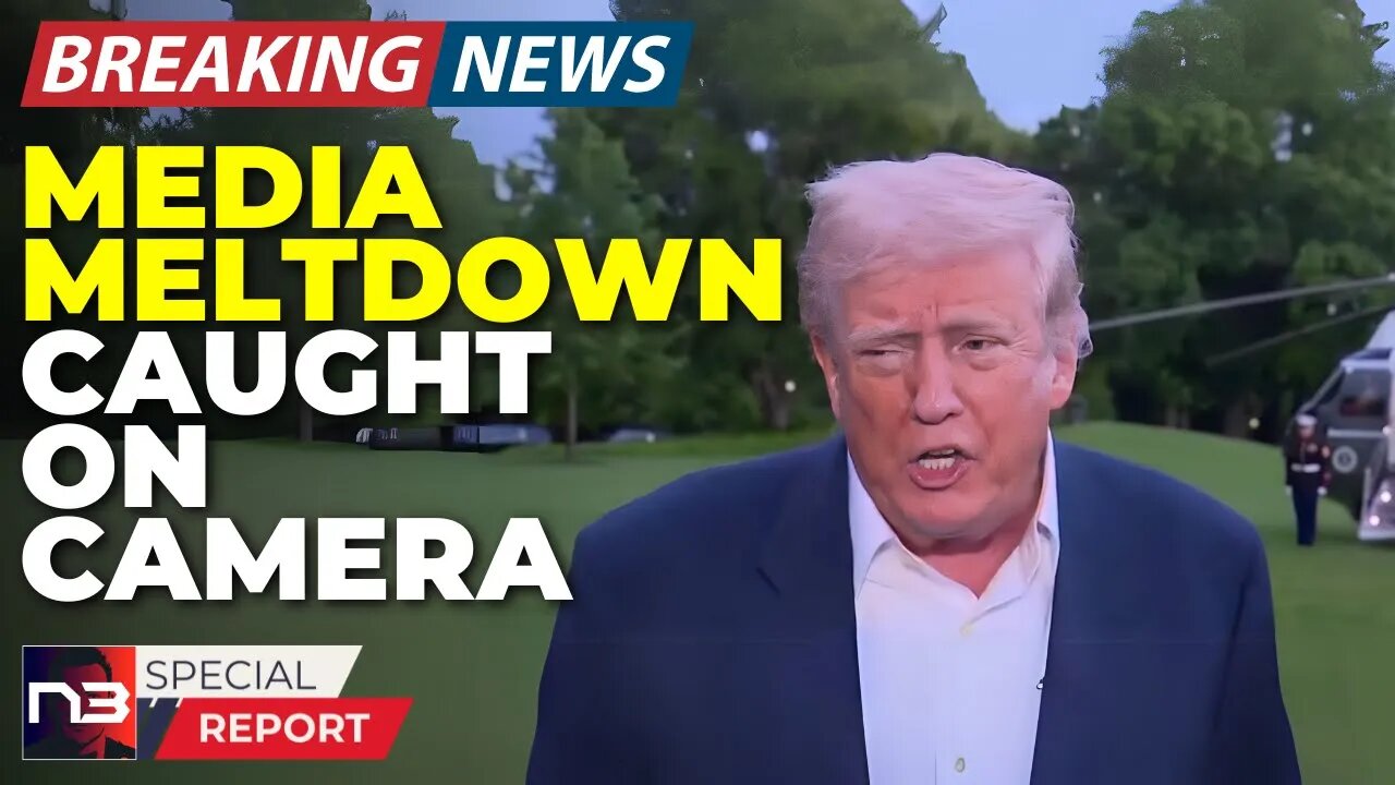 BREAKING: Trump's Air Force One TRUTH BOMB Has Newsrooms SHAKING! The Footage Is WILD!