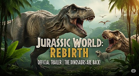 JURASSIC WORLD: REBIRTH - Official Trailer | The Dinosaurs Are Back!