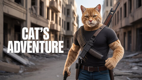 Cat Hero Saves the City From Danger!