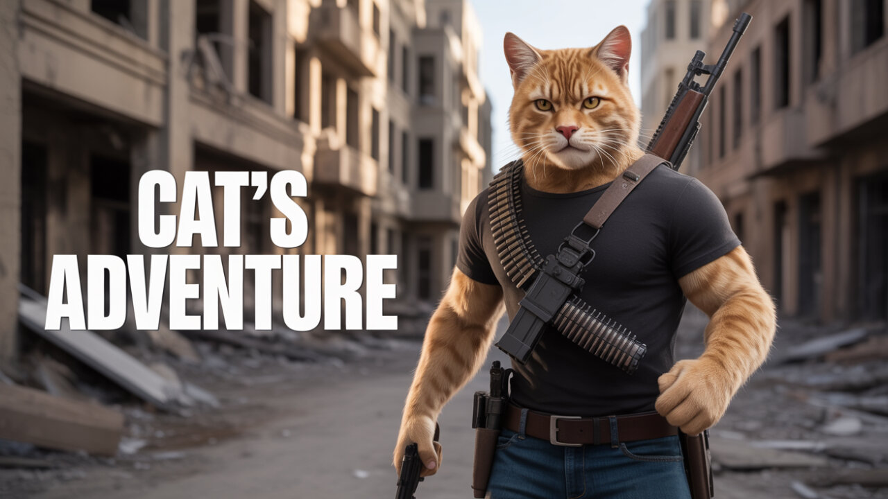 Cat Hero Saves the City From Danger!