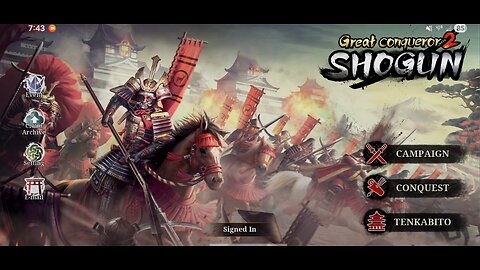 Great Conqueror 2 Shogun: Campaign: Tenka Fubu: The First Stage pt.1