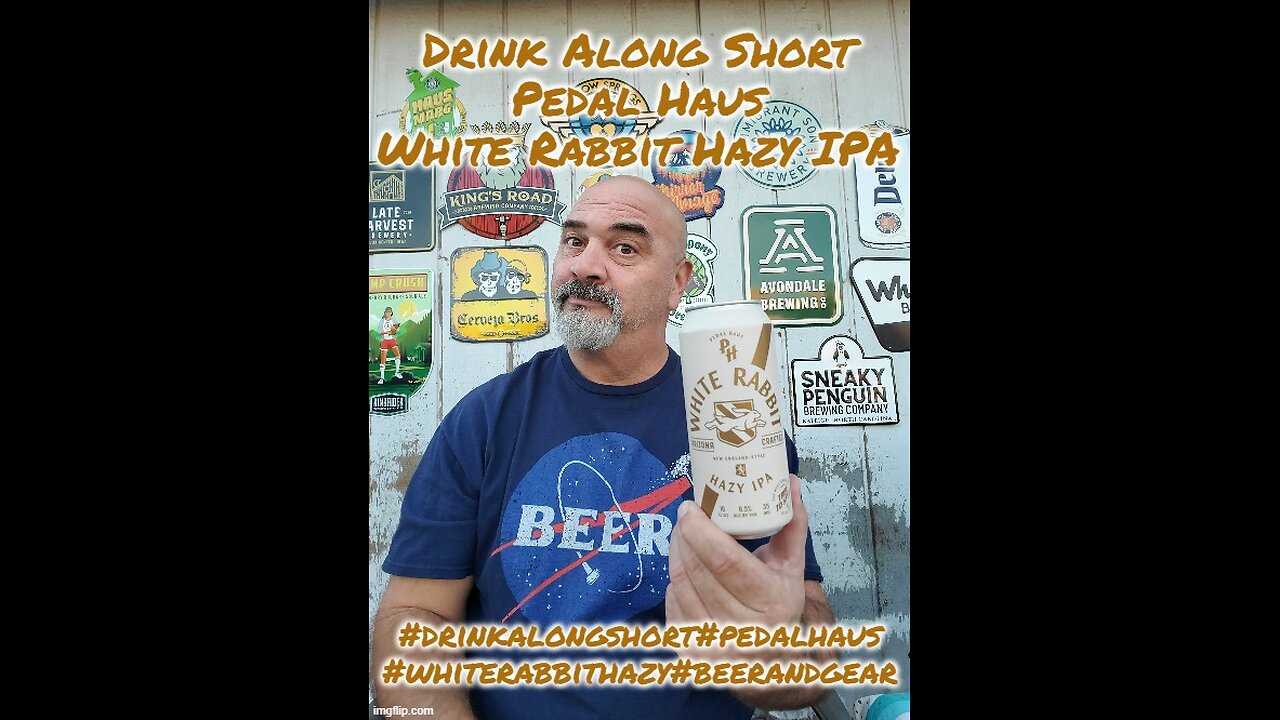 Drink Along Short: Pedal Haus Brewing White Rabbit Hazy IPA