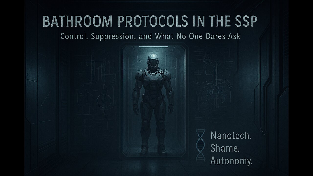 💠Behind the Curtain: SSP Bathroom Protocols, Control, and Human Dignity