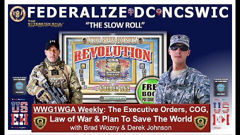 ⚡️ WWG1WGA ⚡️Trump to Smash DC Deep State? New Money Stalled? MAGA Rises! Derek Johnson, Brad Wozny