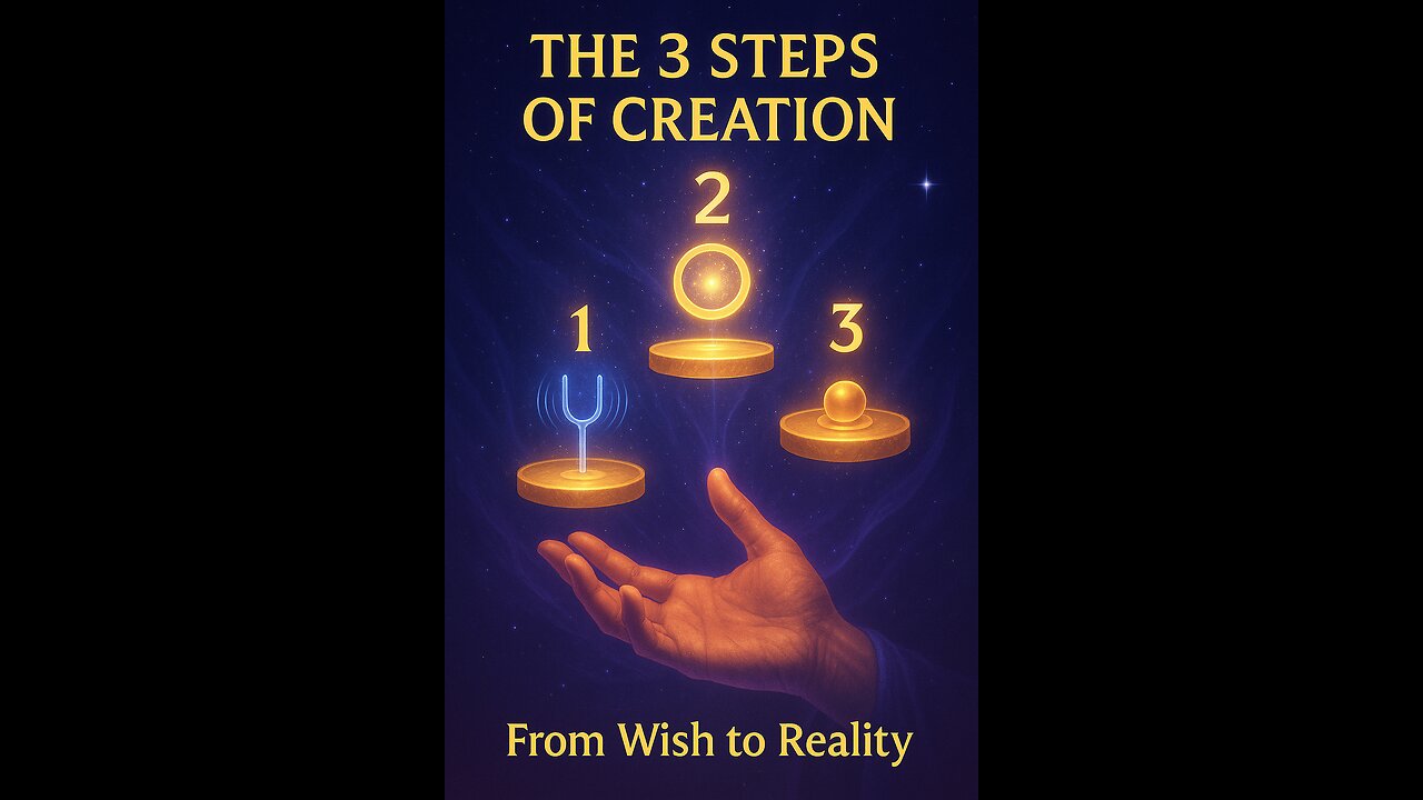 The Three Steps of Creation: Turn Wishes Into Reality #shorts