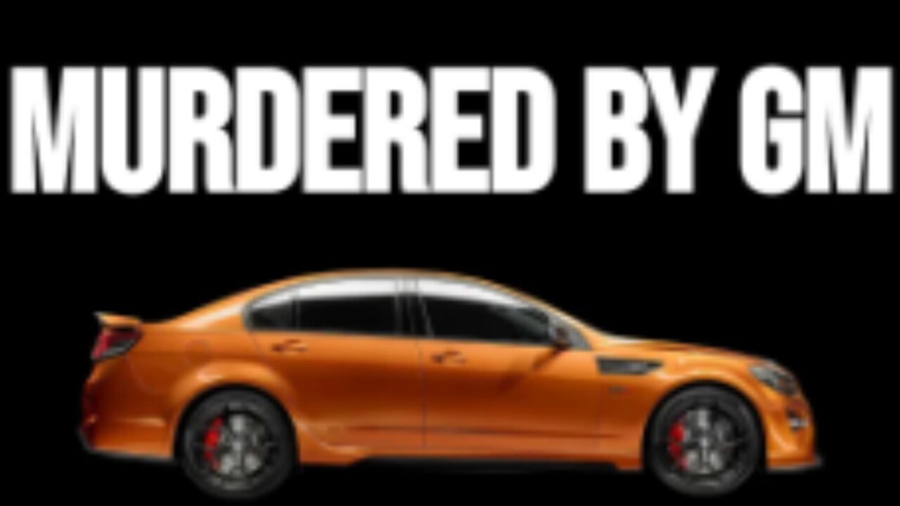 The BMW BEATER GM DIDN'T WANT You to Drive: How Holden Was MURDERED