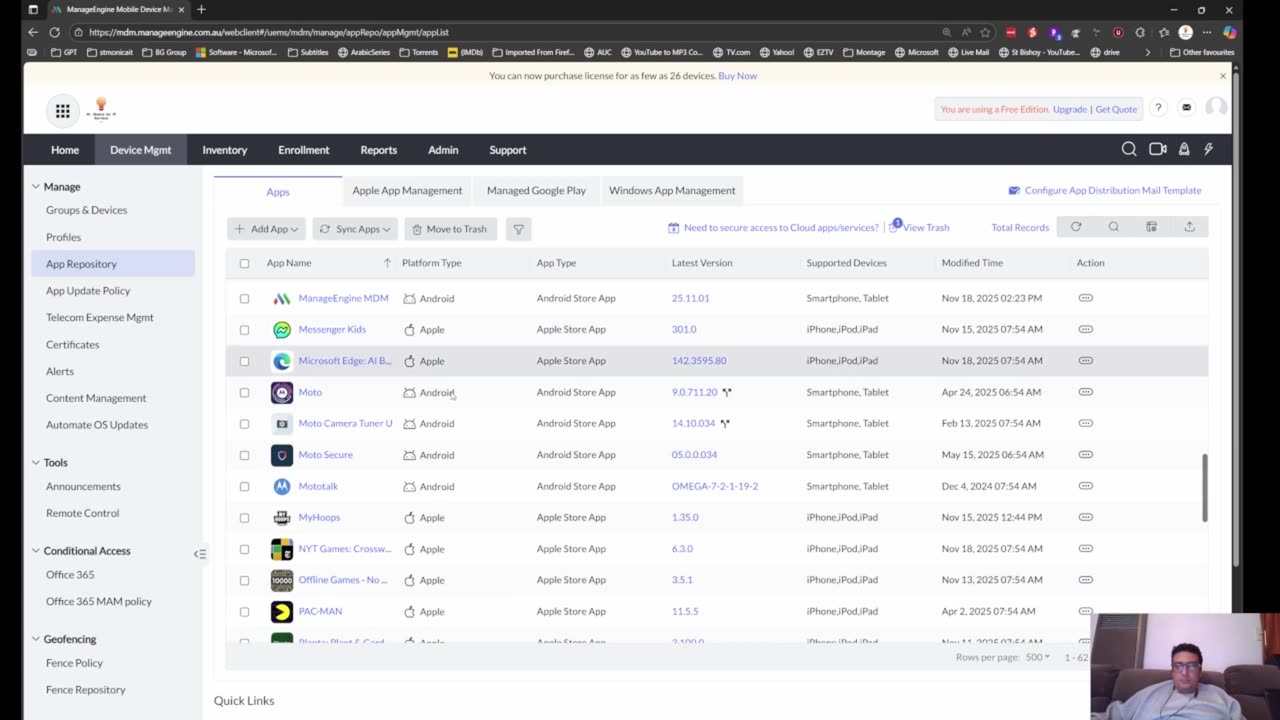 10.ازاي تنزل برامج علي تليفون الاندرويد من مركز التحكم - 18-11-2025
