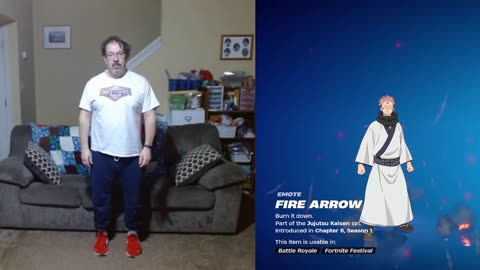 FFG Dance Fortnite Emotes Fire Arrow