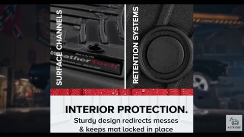 WeatherTech Custom Fit FloorLiners for Ford Escape - 1st & 2nd Row (4417171-4415