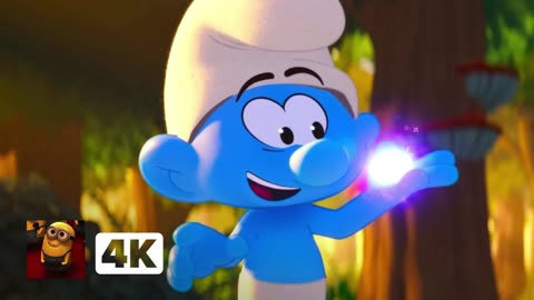 Smurfs (2025) 4K - The First Magical Smurf! _ Movieclips