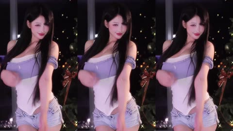 Korean girl sexy dancing in livestreaming 🩰
