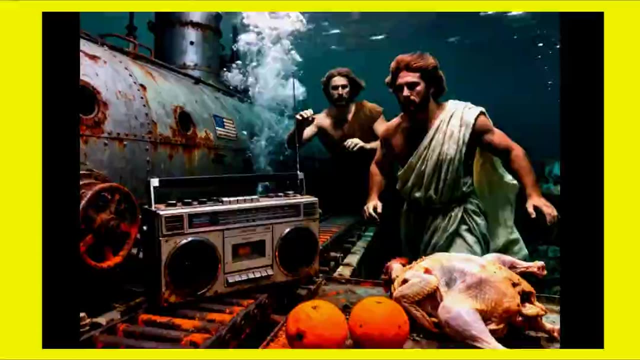 INFLUENCE DAPPER - JESUS UNDER THE SEA