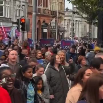 Go Dublin! 11,000+Marching for Jesus in DUBLIN!