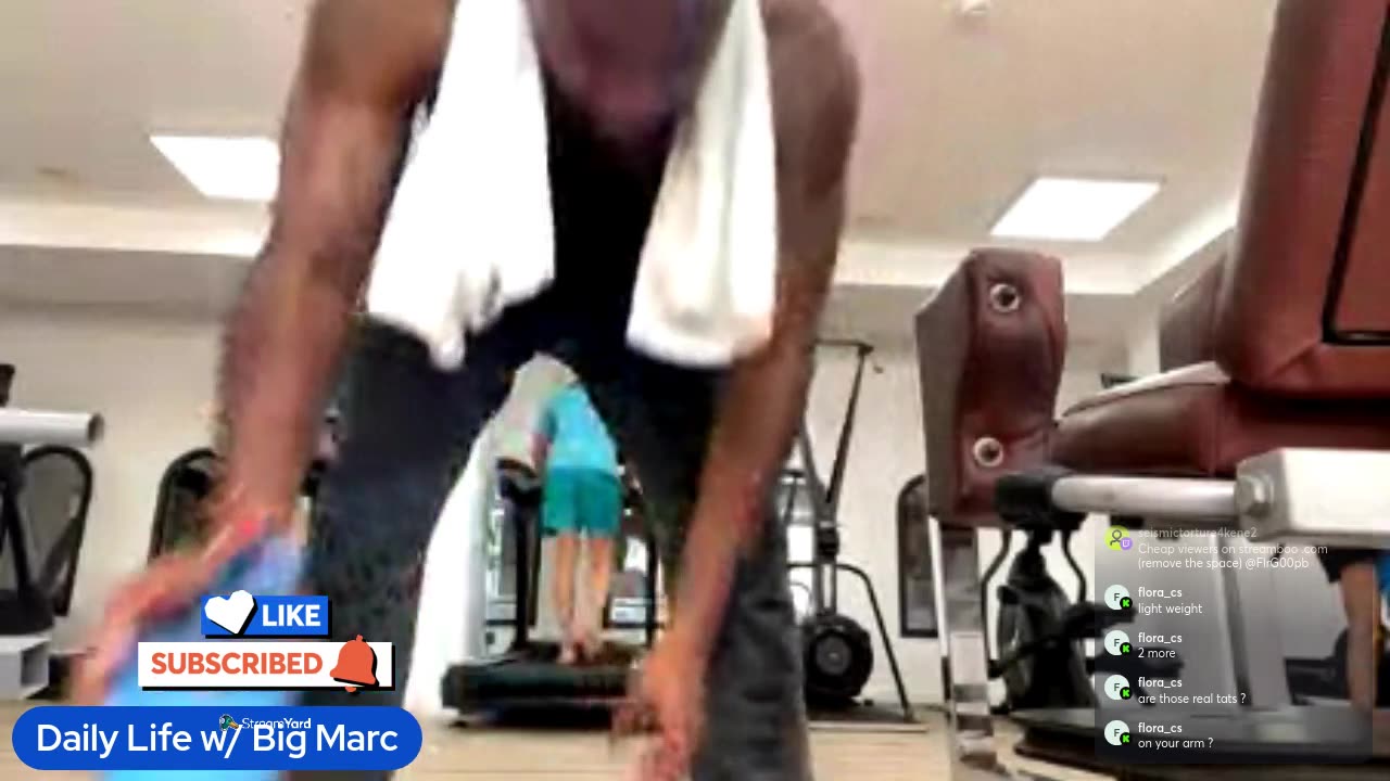Gym Day 9 - In Greece - IRL Stream