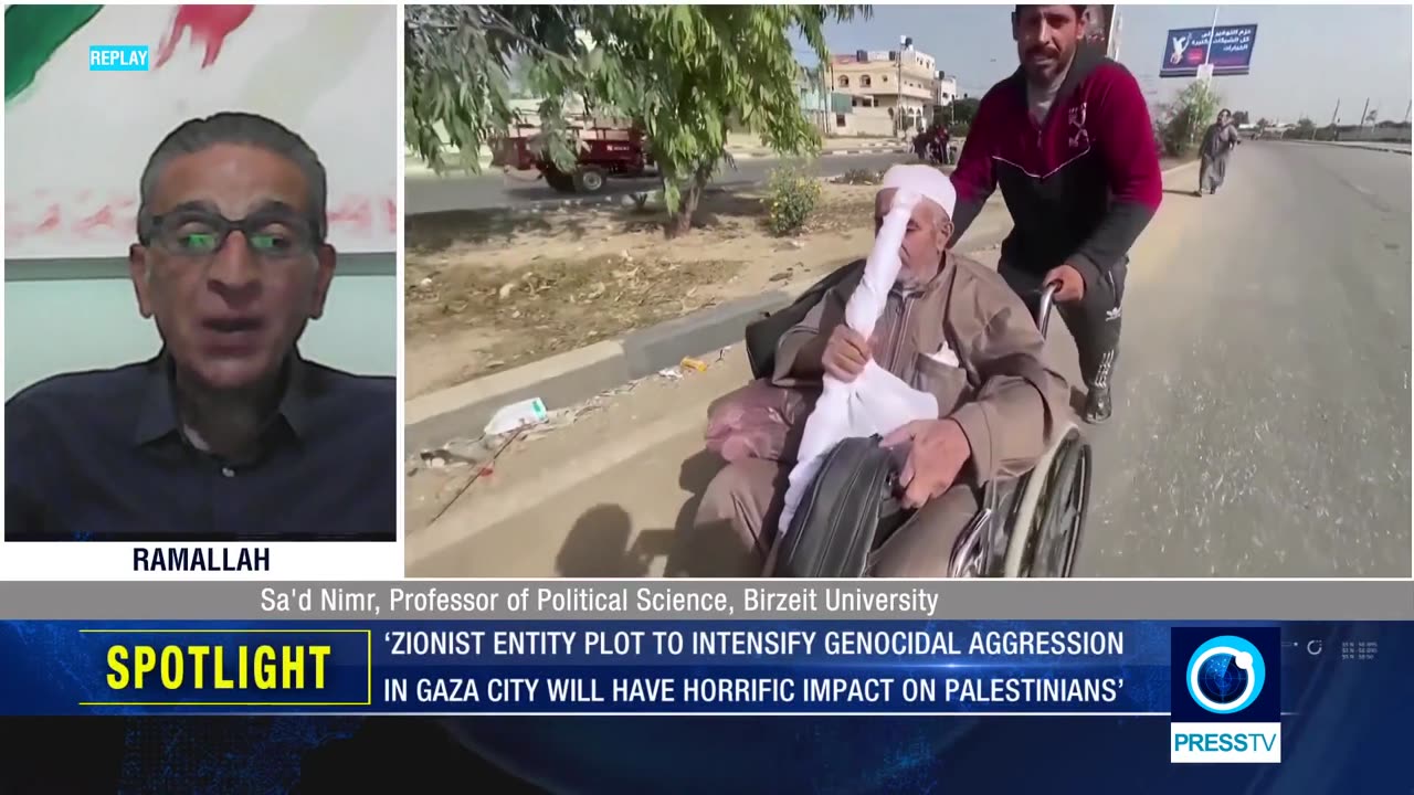 Forced displacement of Palestinians