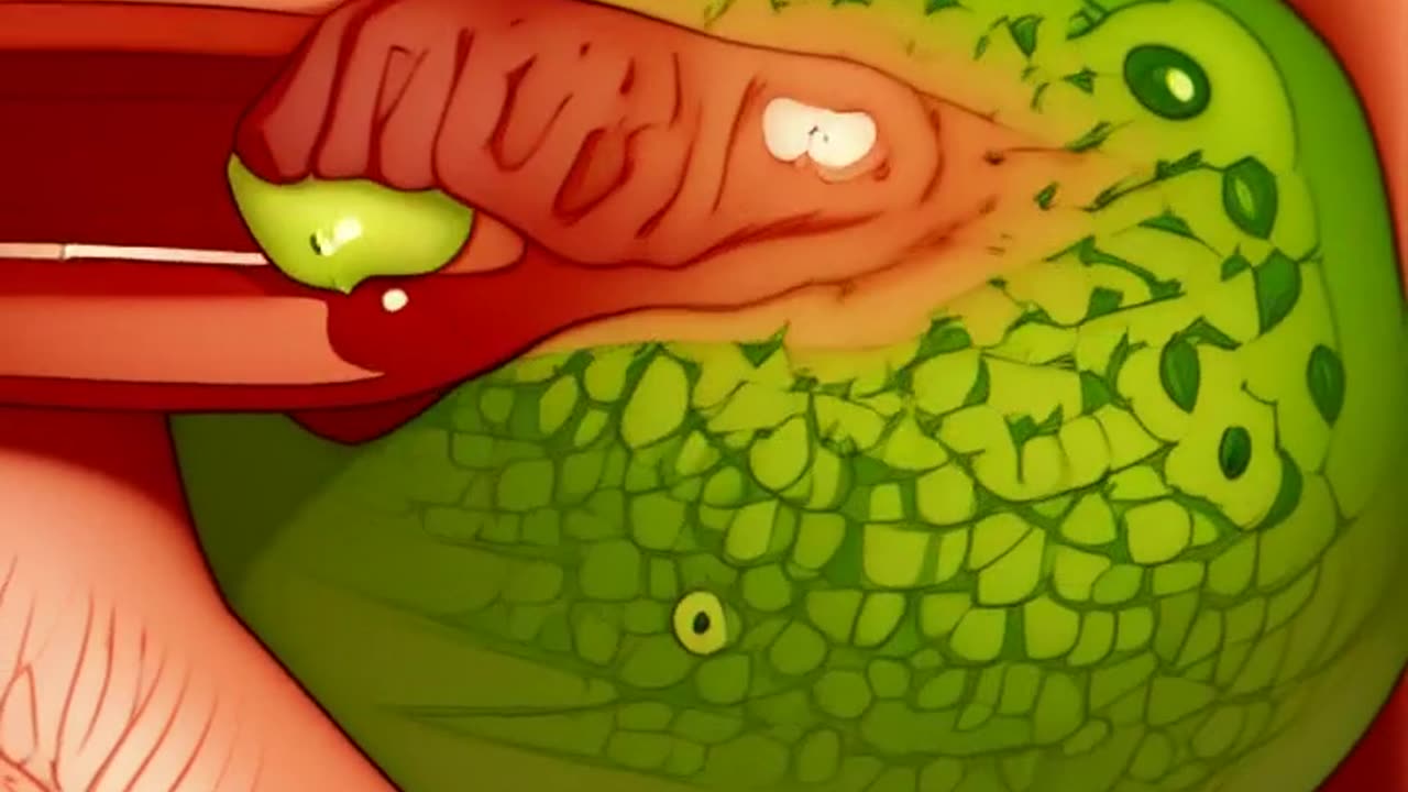 Grape in macro shot animation