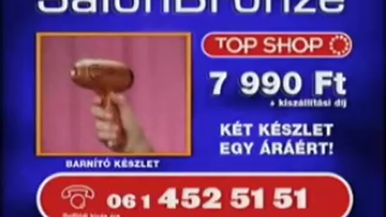 Top Shop | Salon Bronze barnító spray (2006)
