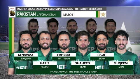 pakistan vs afghanistan T20 1st
