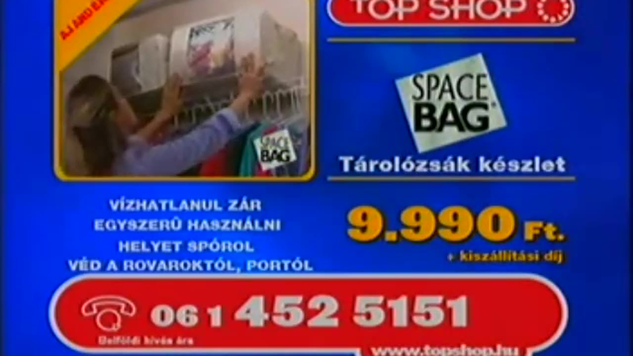 Top Shop - Space Bag tárolózsák készlet (2006)