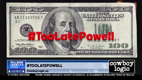 COWBOY LOGIC TROLLS JEROME POWELL