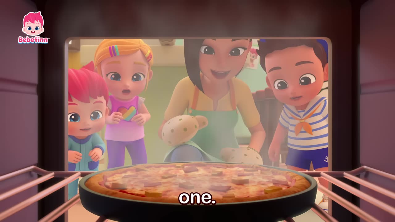 🍕 Let's Make a Pizza!ㅣEP158ㅣSong for KidsㅣBebefinn Nursery Rhymes