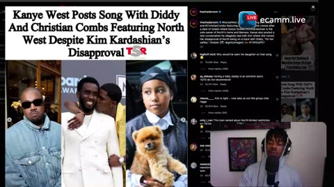 North West & Christian Combs Song - Kanye + Diddy ?!