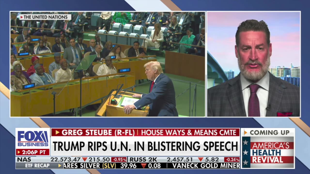 Joining Evening Edit to Discuss President Trump's UN Address
