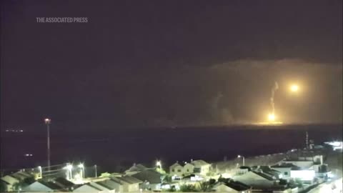 The Associated Press documented last night’s massive Israeli bombardment of Gaza City