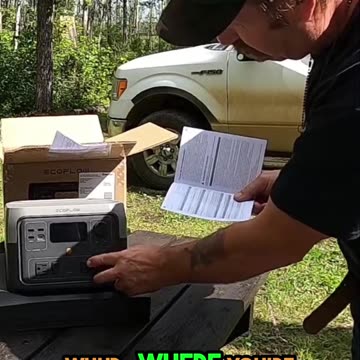 New Power Station Unboxing_ Let's Charge It Up! #ecoflowpowerstation #livingoffgrid