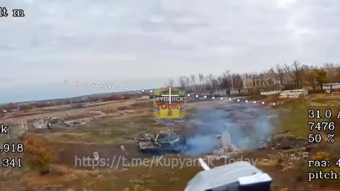 Destruction of Ukrainian Tanks in the Kupyansk Direction