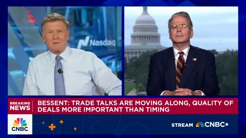 Watch the entire Treasury Secretary Scott Bessent interview on CNBC.