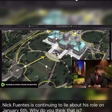 Pedo Protecting Nick Fuentes Lied Over J6 - "Storm the Capitol" Agent Provocateur BUSTED!