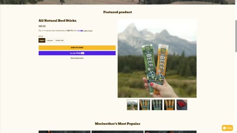 Catherine O’Neill Shares Meriwether Farms Beef Stick Special For The WarRoom Posse