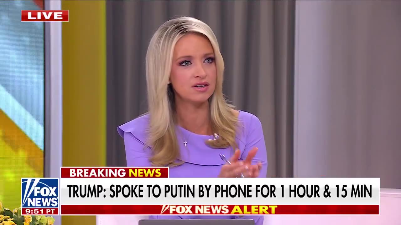 President Trump had a 1 hour, 15 minute call with Vladimir Putin
