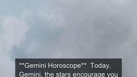 Daily Horoscope | Gemini 🌟