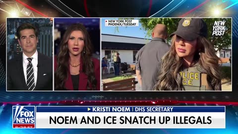 Sec Noem: Violence against ICE officials and police officers is up 300%