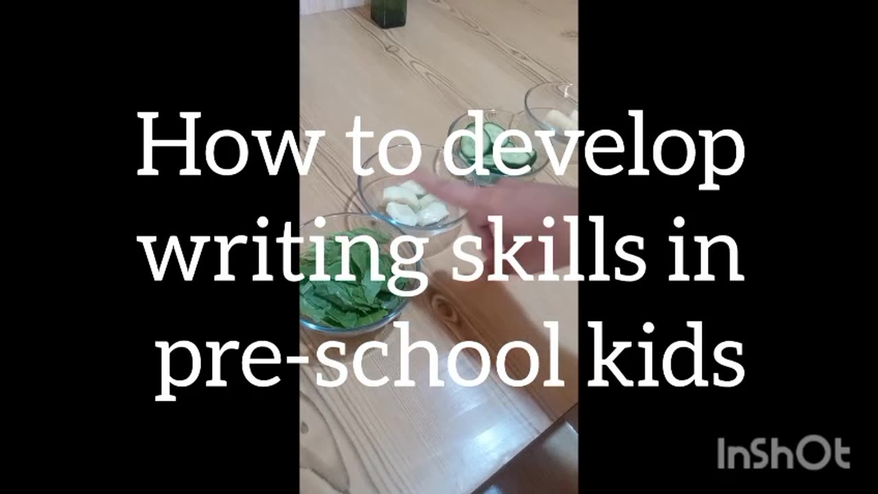 Develop writing skills in kids