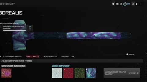 Mw3 Zombies | Road To Mastery Camos