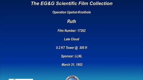 Operation Upshot-Knothole - Ruth 17262