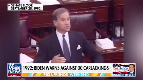 Flashback to 1992: Biden's Stark Warning on Crime in DC