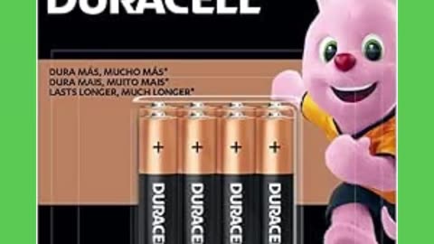 Duracell Pilha Alcalina Aaa Palito Duracell Com 8 Unidades