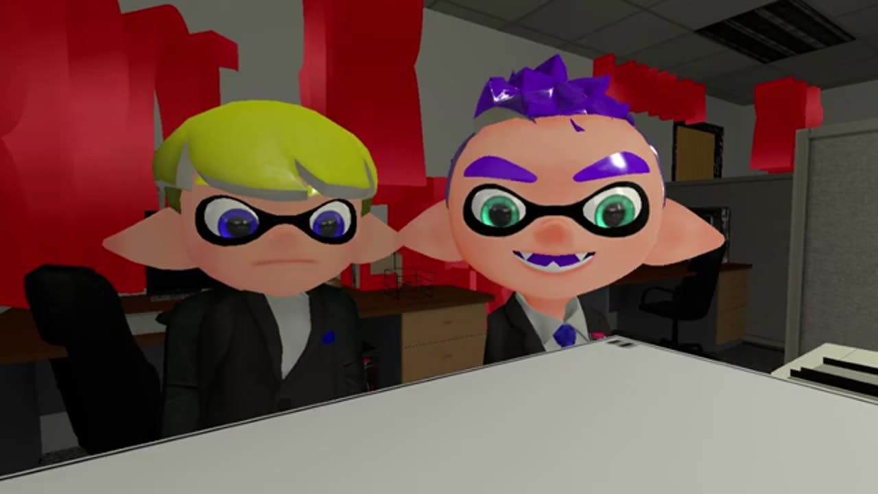 SquidKeegan Works at Nickelodeon (Splatoon GMOD)