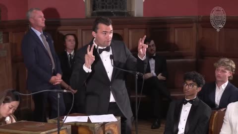 Charlie Kirk sends a stark warning to the Oxford Union